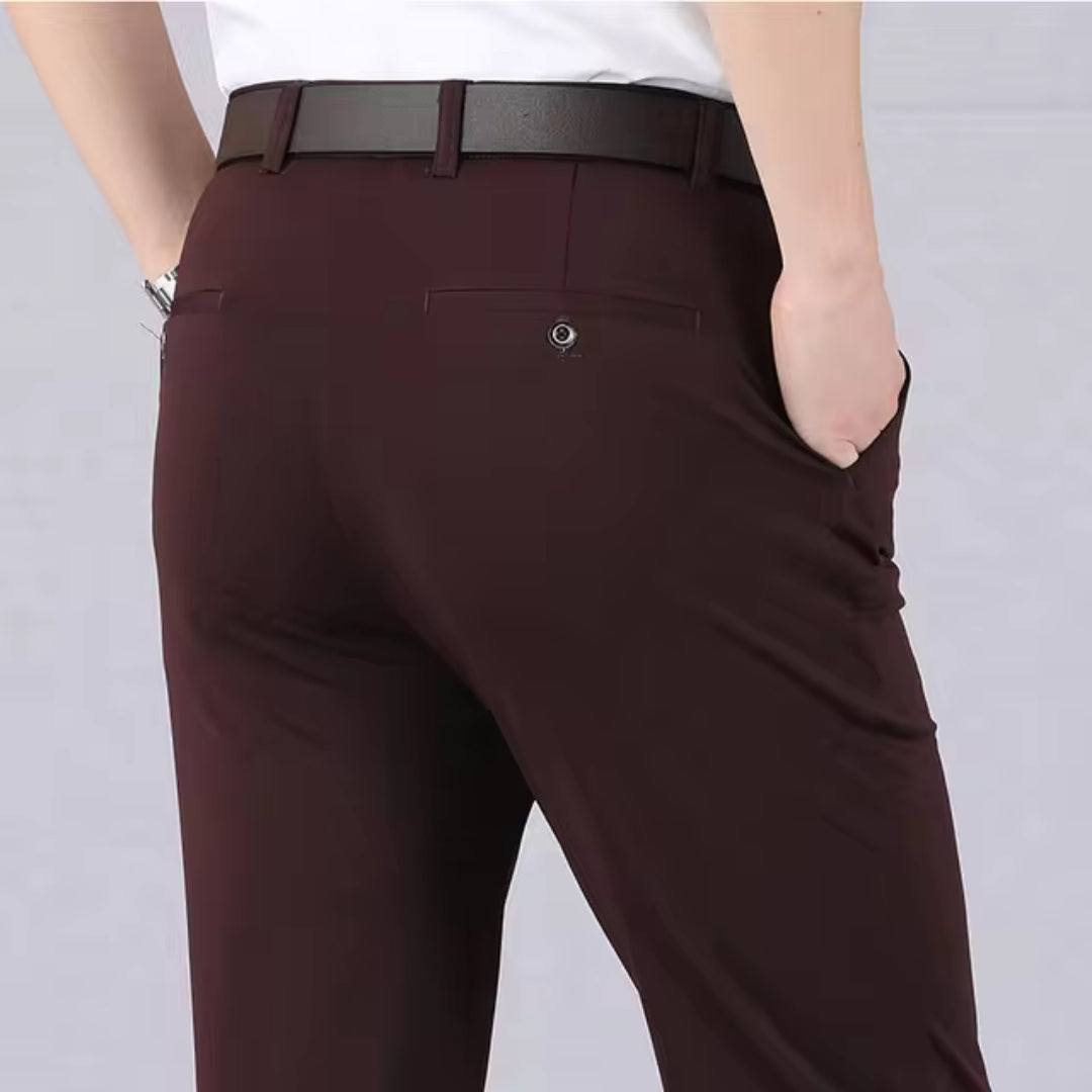 Elit™ - Pantaloni Classici da Uomo Elasticizzati