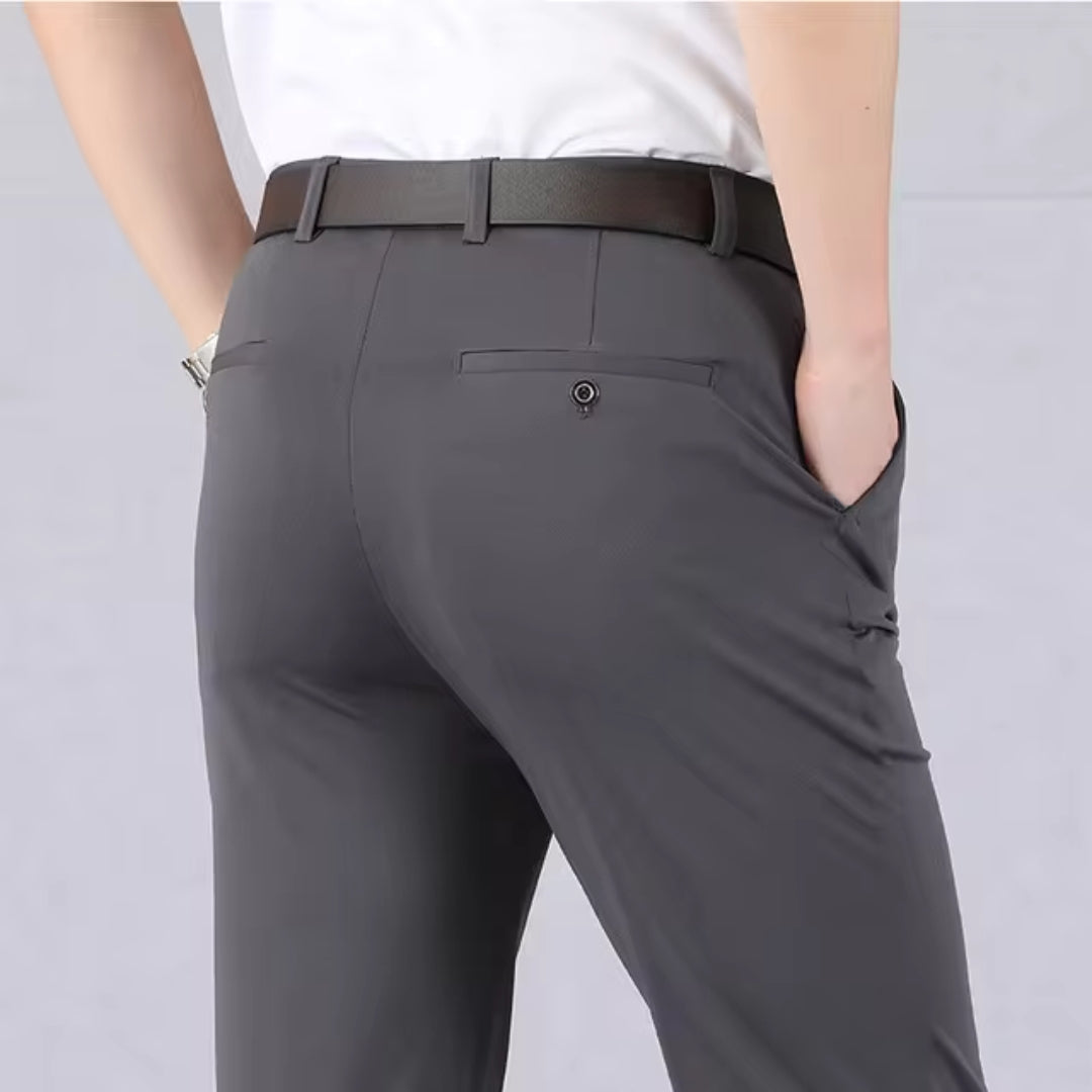 Elit™ - Pantaloni Classici da Uomo Elasticizzati