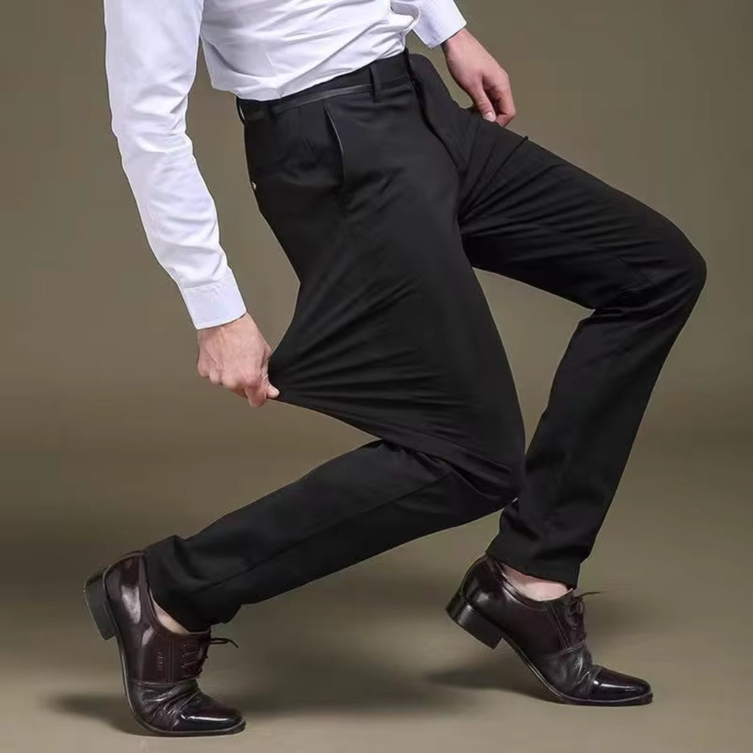 Elit™ - Pantaloni Classici da Uomo Elasticizzati